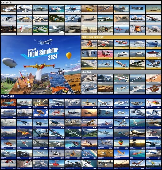 Microsoft Flight Simulator 2024 - Aviator Edition PC/Xbox preview image